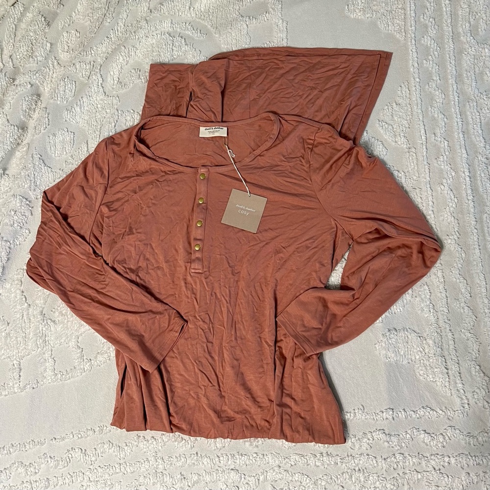 Dwell & Slumber Cosy Nightgown nursing friendly